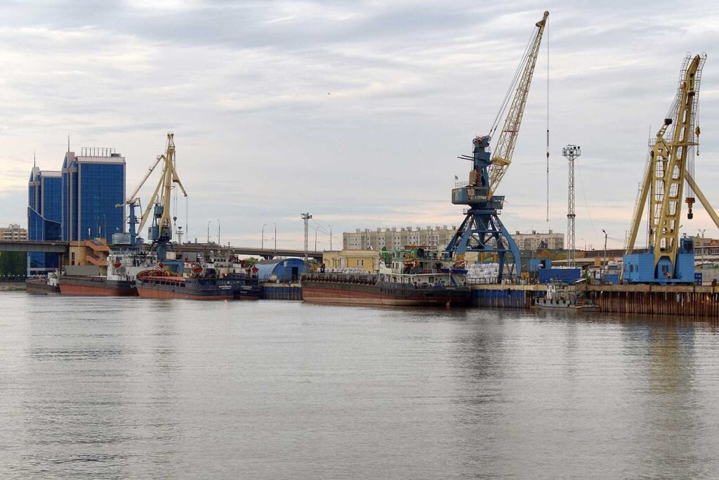 Astrakhan Volga River