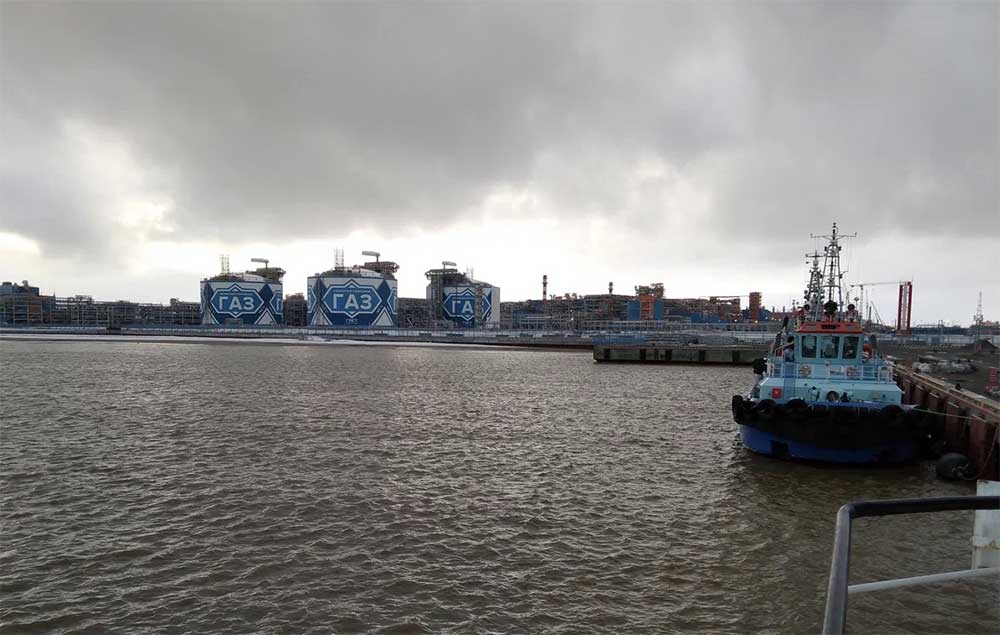 Sebeta LNG terminal on Yamal Peninsula