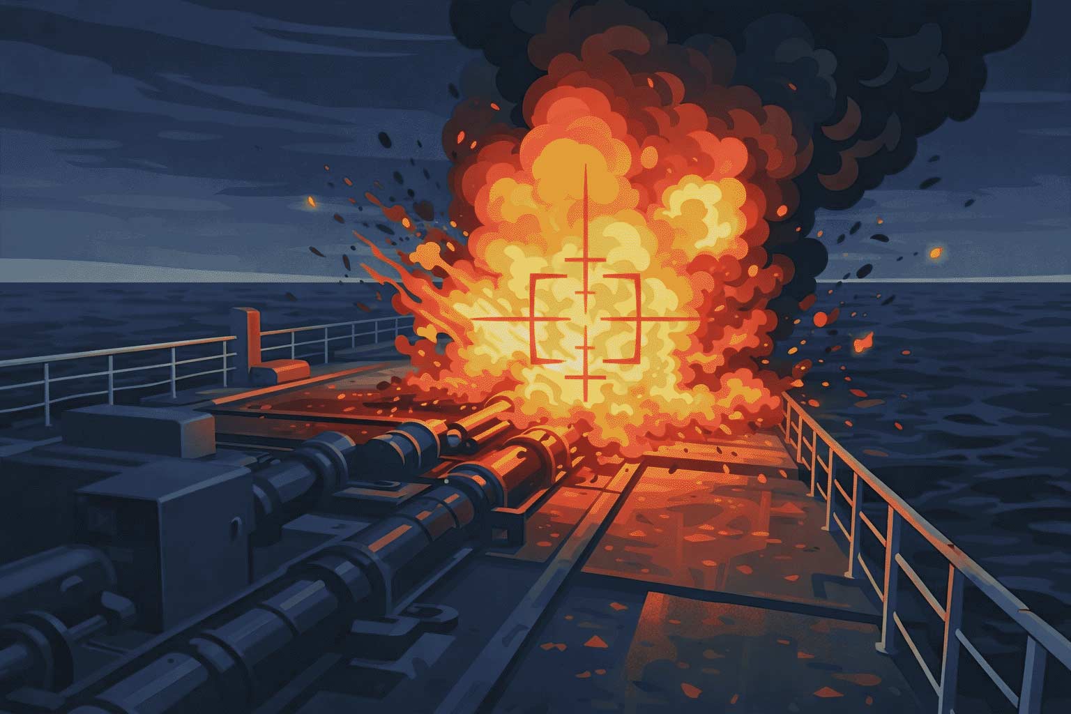QENDIL attack — Ukrainian drone strikes shadow fleet tanker in Mediterranean Sea