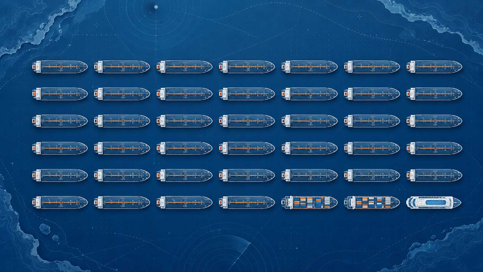 35 ships in 4 days illustration
